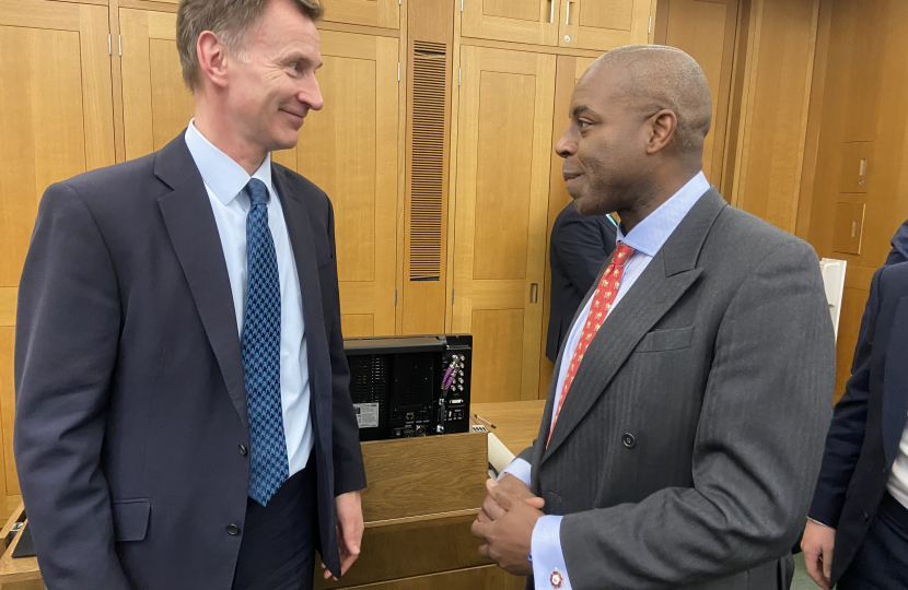 Sidney Yankson meets Chancellor to request more financial support for Southampton Itchen