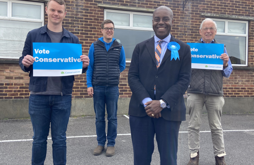 Sidney Yankson supporting Southampton City Council candidates 