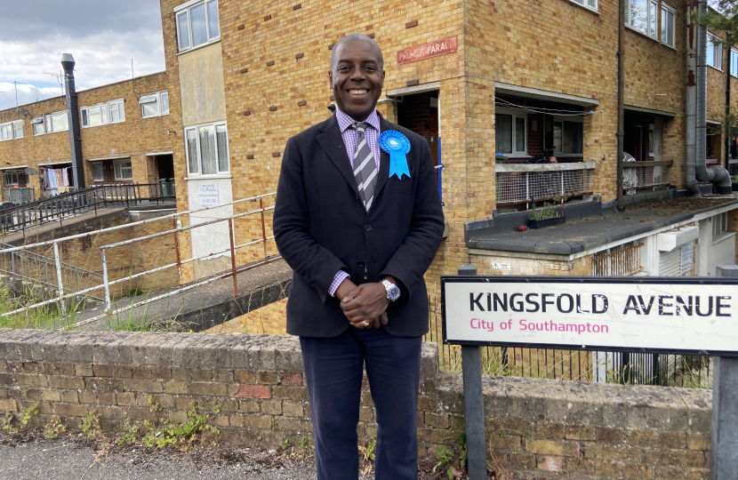 Sidney Yankson listening to residents about first time buyers 