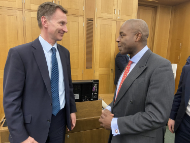 Sidney Yankson meets Chancellor to request more financial support for Southampton Itchen